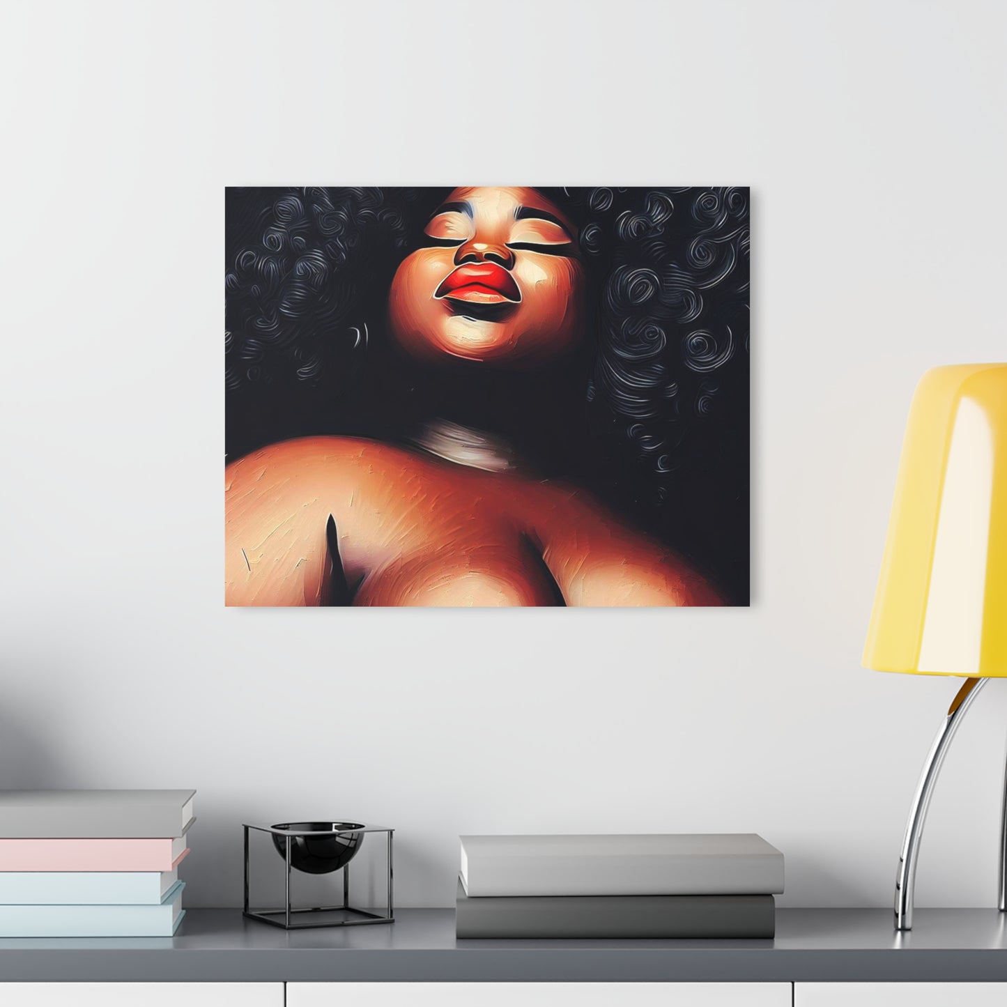 African Goddess Acrylic Prints (French Cleat Hanging)