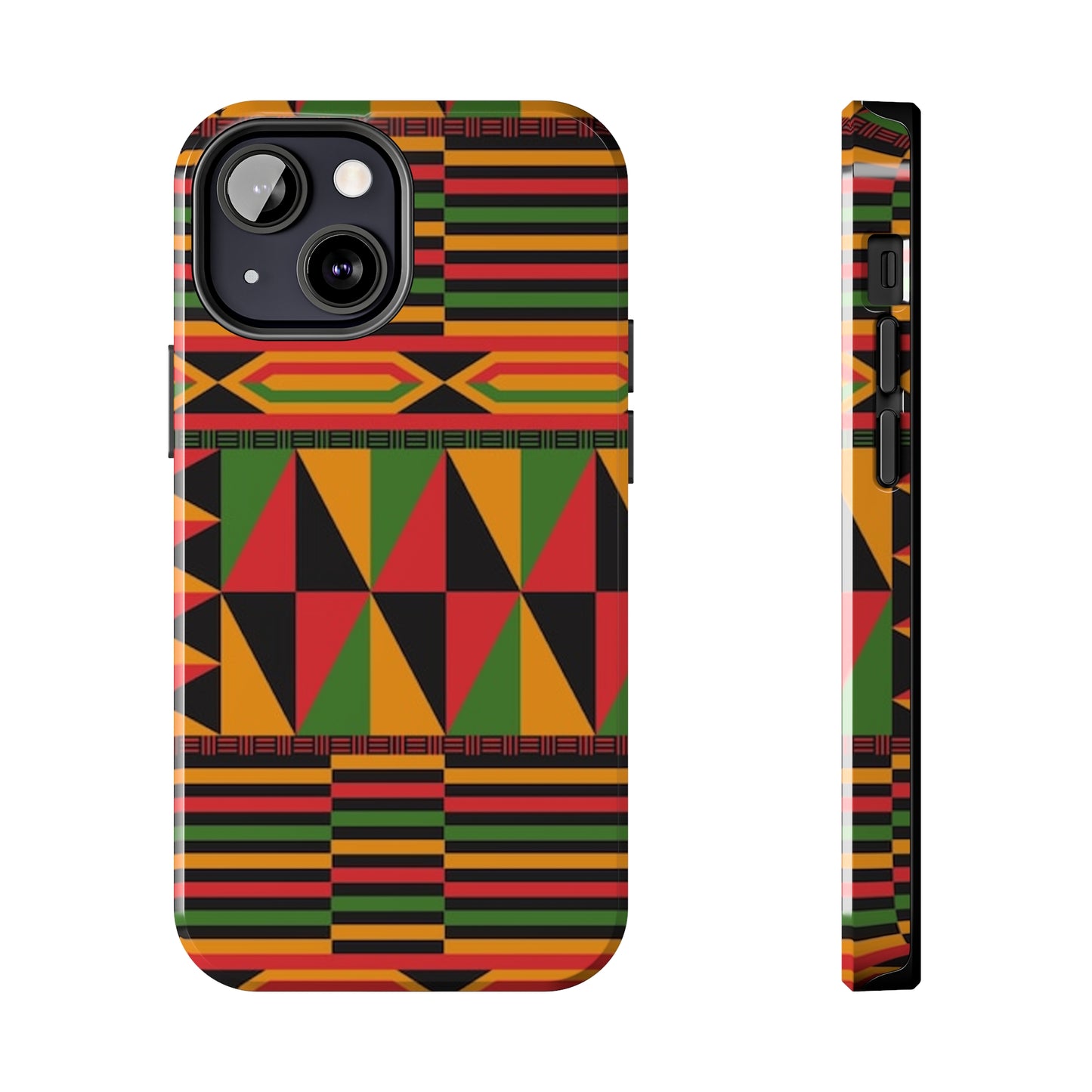 African Print Tough Phone Cases
