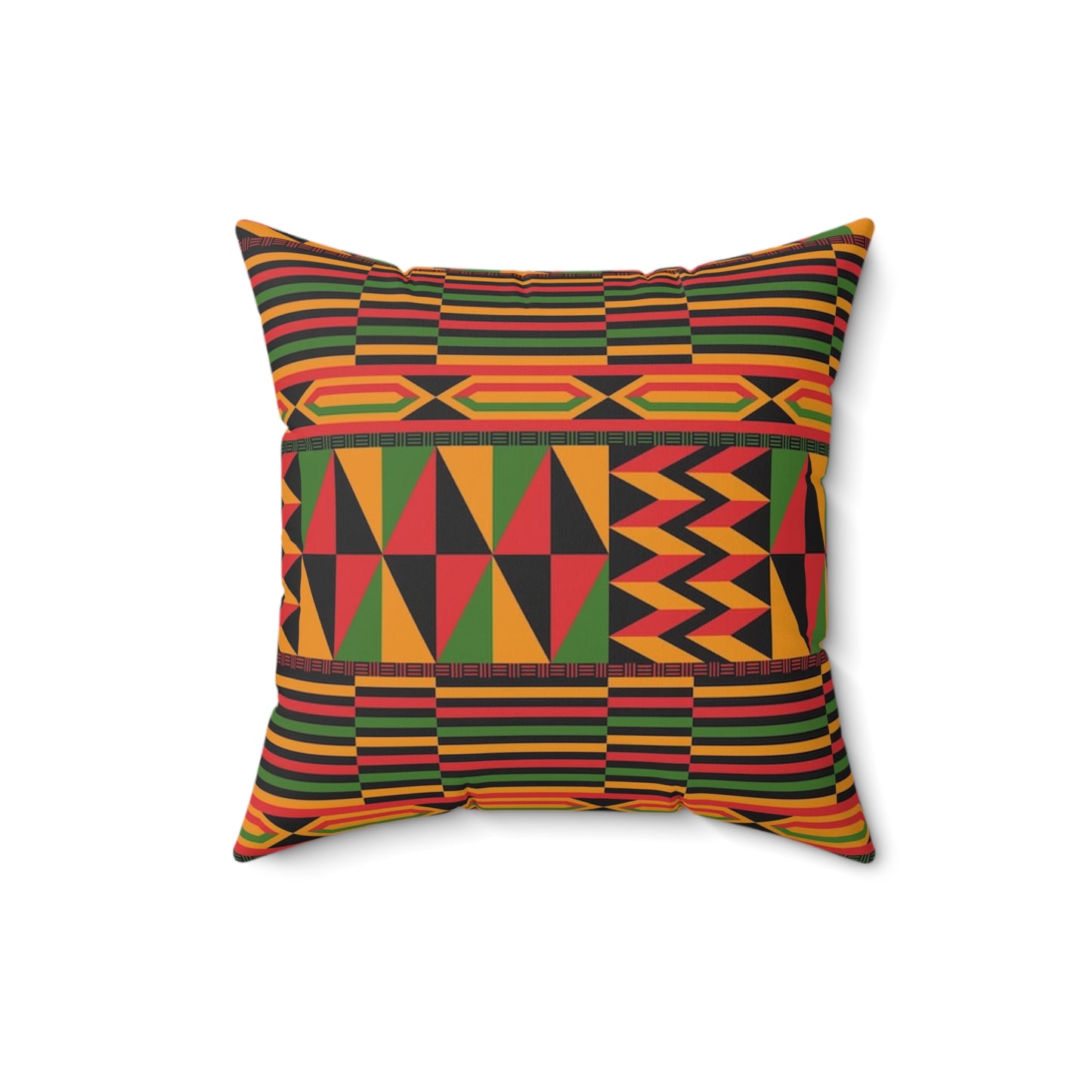 Tribal Spun Polyester Square Pillow