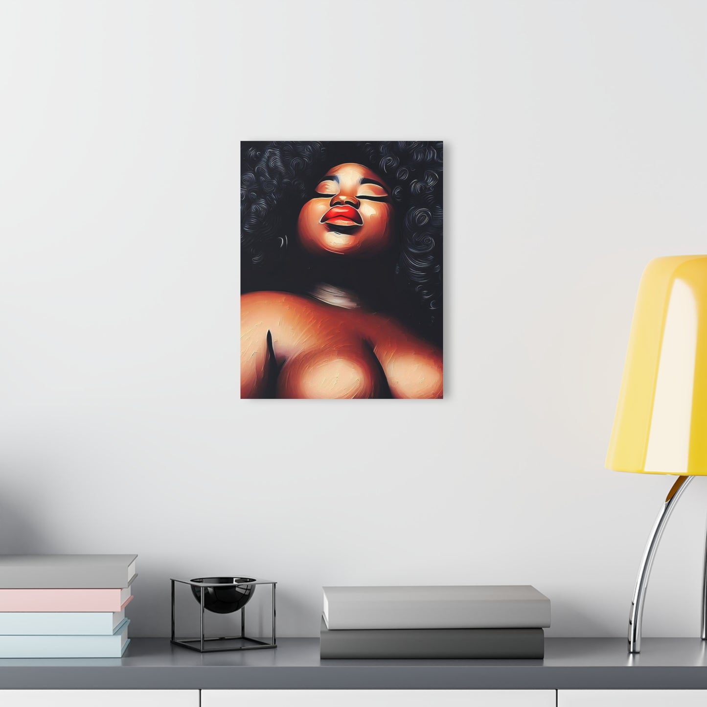 African Goddess Acrylic Prints (French Cleat Hanging)