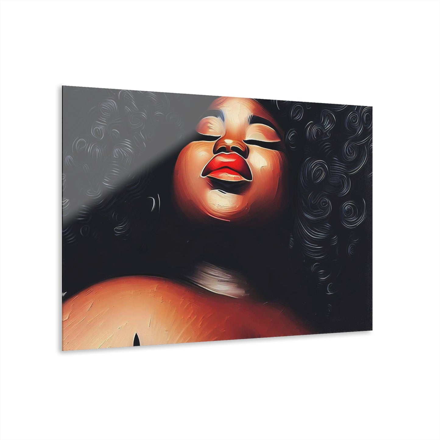 African Goddess Acrylic Prints (French Cleat Hanging)