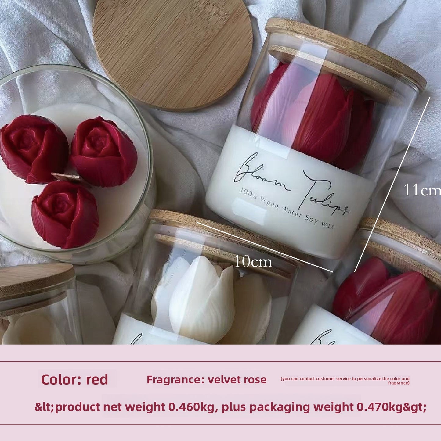 Aromatherapy Floral candles