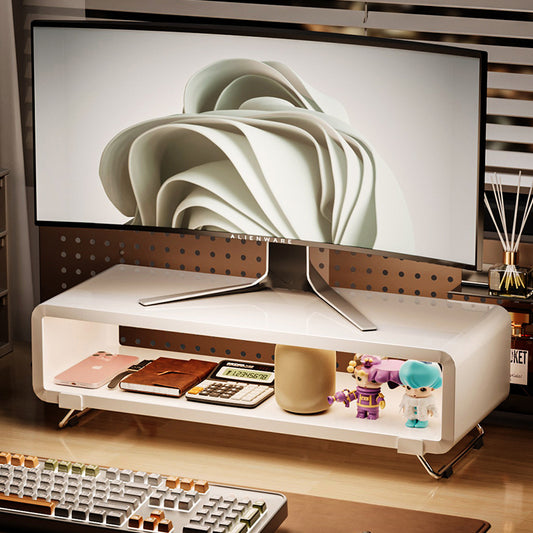 Minimalist Monitor Stand & Desk Organizer