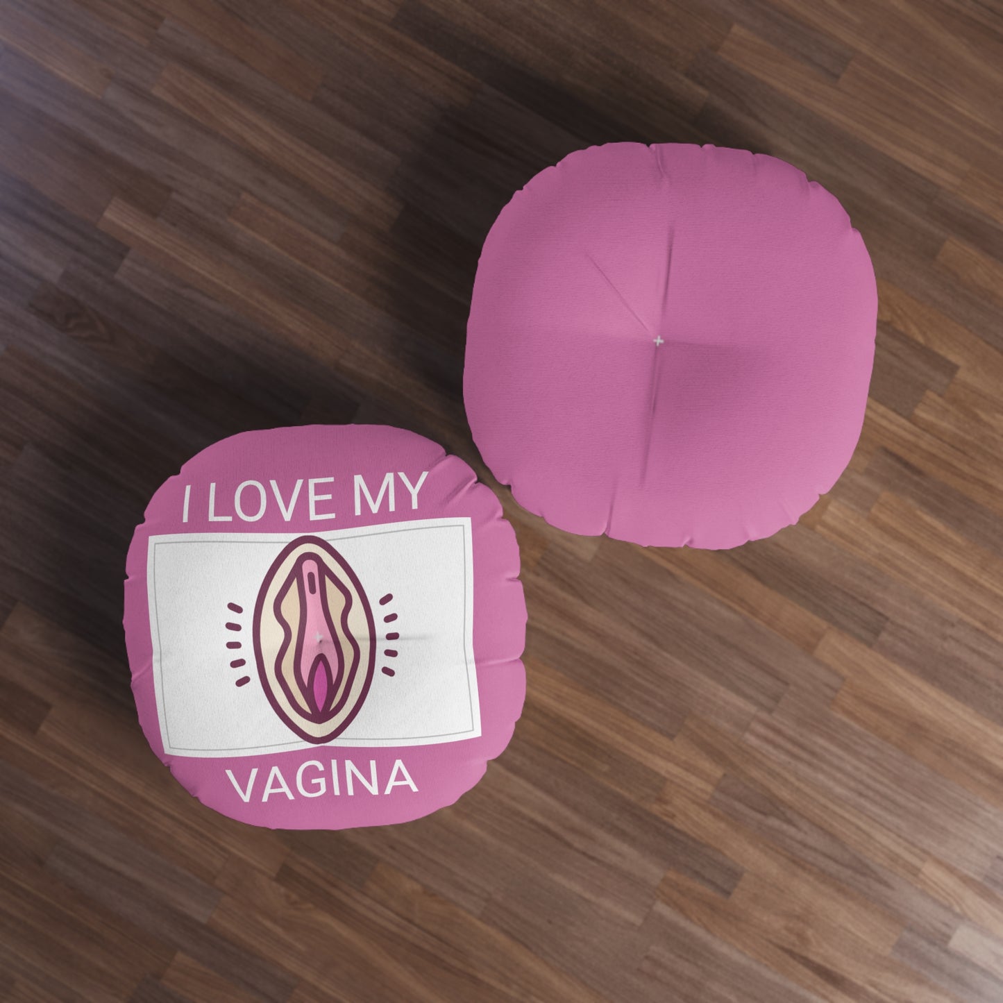 Truffled Floor Pillow, Round