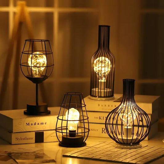 Vintage Iron Table Lamp