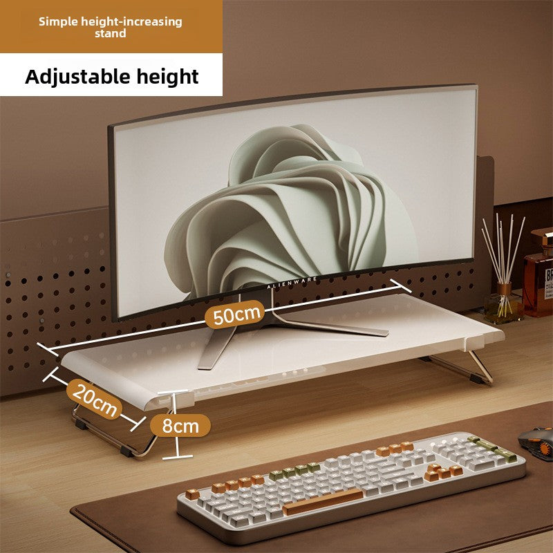 Minimalist Monitor Stand & Desk Organizer