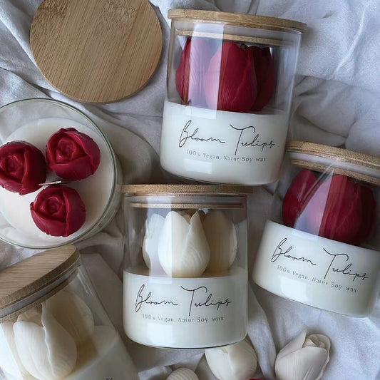 Aromatherapy Floral Candles