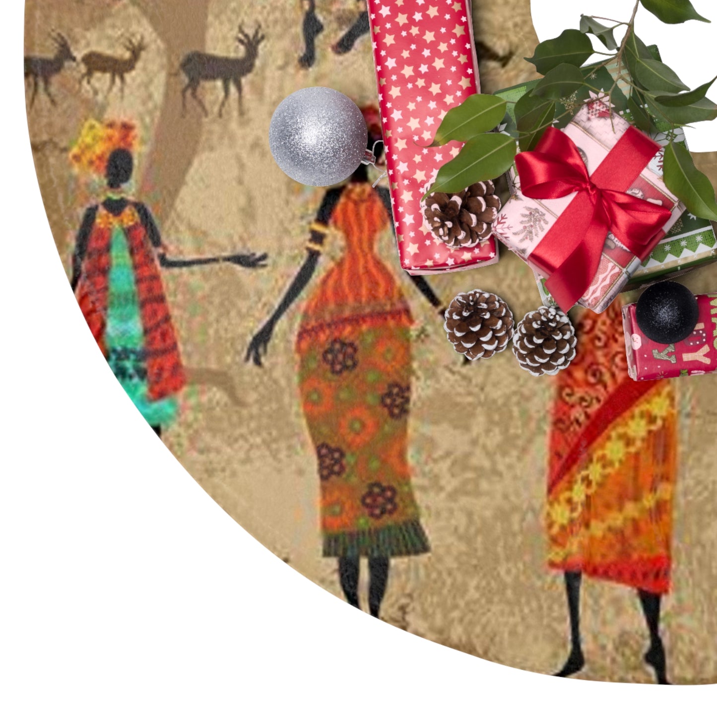 Tribal Christmas Tree Skirts