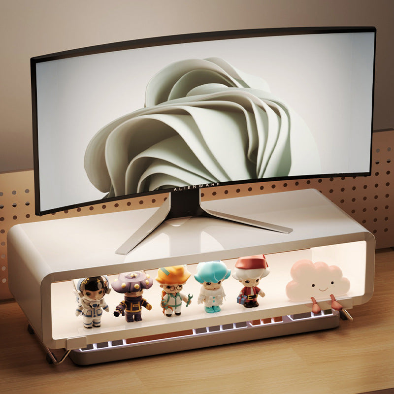 Minimalist Monitor Stand & Desk Organizer