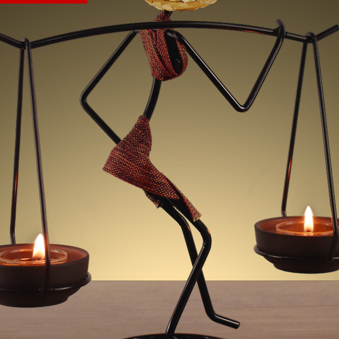 Artisan Ethnic Candle Holder