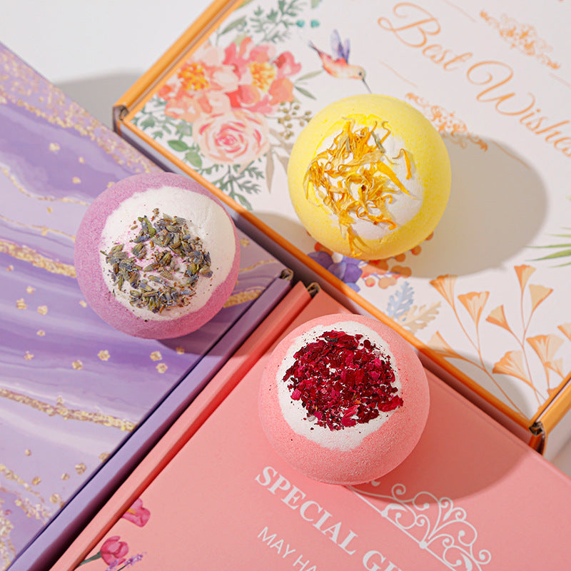 Aromatherapy Candle and Bath Gift Set